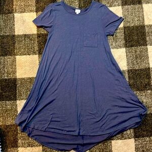 LulaRoe Women’s blue dress size Medium